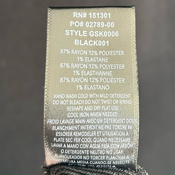 Good American Peepin Grommet Embellished Long Sleeve BodyCon Dress Black Sz 4 XL - Picture 6 of 7